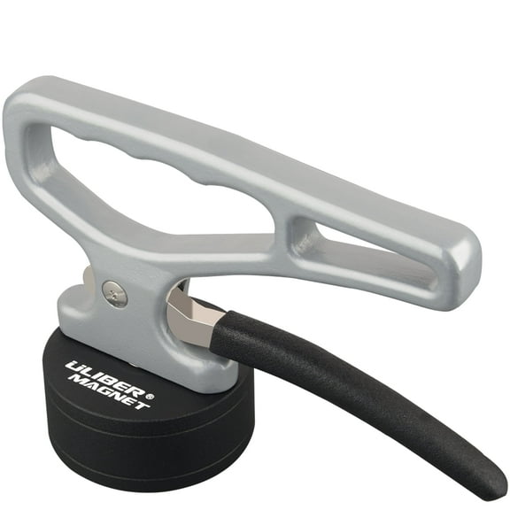ULIBERMAGNET Heavy Duty Strong Magnetic Pickup Tool,Magnetic Lifting with Quick Release,Portable Material Collector with Ergonomic Handle for Iron Plate,Tool Steel,Laser Cutting