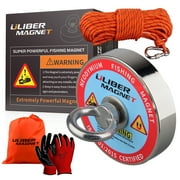 ULIBERMAGNET N52 Neodymium 1200 lbs Max Weight, Strong Lifting Magnet