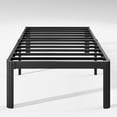 thumbnail image 1 of ULIESC 12 Inch High Twin Bed Frame No Box Spring Needed, Heavy Duty Metal Platform Bed Frame Twin with Round Corners, Easy Assembly and Noise-Free, Black, 1 of 7