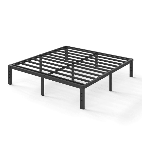 ULIESC 14" Heavy Duty Metal Platform Bed Frame, No Box Spring Needed, King Size