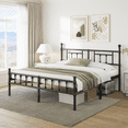 ULIESC 14 inch King Bed Frame with Headboard and Footboard, Heavy Duty