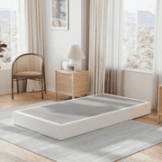 ULIESC 7 Inch Twin Box Spring, Twin Size Box Spring Only, Metal Box Spring Twin with Fabric Cover, Sturdy Mattress Foundation, Noise Free, Non-Slip, Easy Assembly