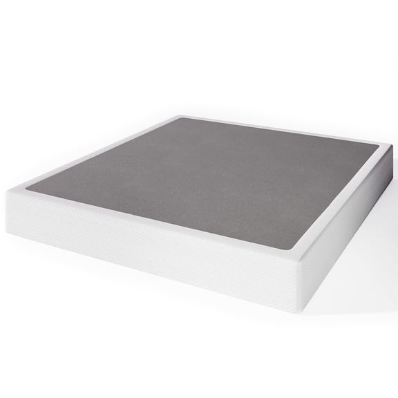ULIESC 9 inch Queen Metal Box Spring, Sturdy Mattress Foundation, Fabric Cover Included, Easy Assembly