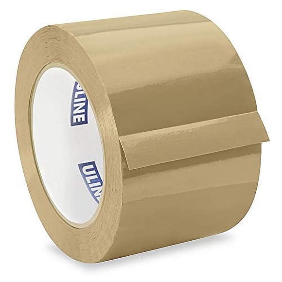 ULINE Packing Tape 2 x 110 Yds 2mm / S-423 / 1 Box (36 Rolls) / Clear ULINE Packing Tape 2 x 110 Yds 2mm / S-423 / 1 Box (36 Rolls) / Clear