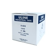 ULINE Packing Tape 2" x 110 Yds 2mm / S-423 / 1 Box 36 Rolls / Clear