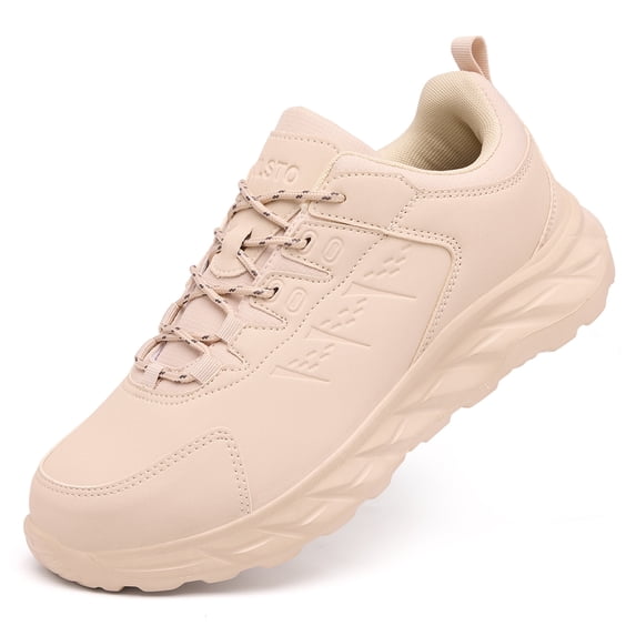 ULSTO Men's work shoes suitable for all seasons, featuring protective design, casual outdoor sports shoes