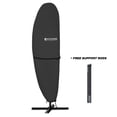 thumbnail image 1 of ULTCOVER Smart Selection 12 to 14 ft Cantilever Offset Banana Style Patio Umbrella Cover, Waterproof Dustproof 420D Fabric with Support Rod, 1 of 7