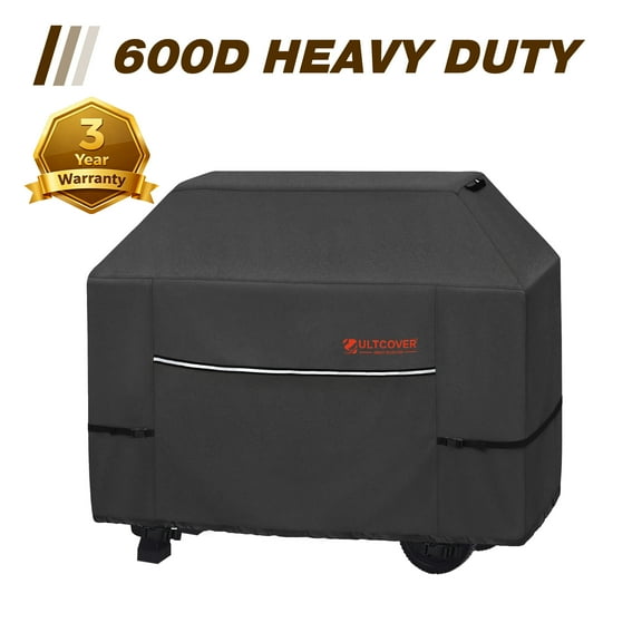 ULTCOVER Smart Selection 56 inch BBQ Grill Cover - Heavy Duty 600D PVC Oxford Dustproof UV Resistant Outdoor Gas Barbecue Grill Cover