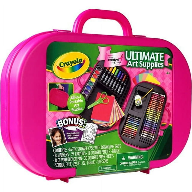 ULTIMATE ART CASE,PINK FOR THE CURE,6PK