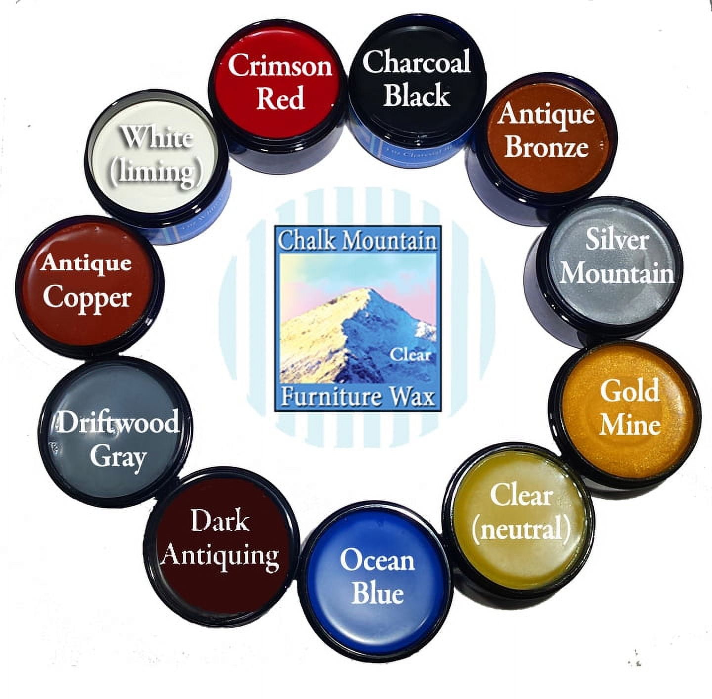 ULTIMATE Chalk Furniture Paint Finishing Paste Wax Kit - SAFE TO USE INDOORS. (11 Pack)