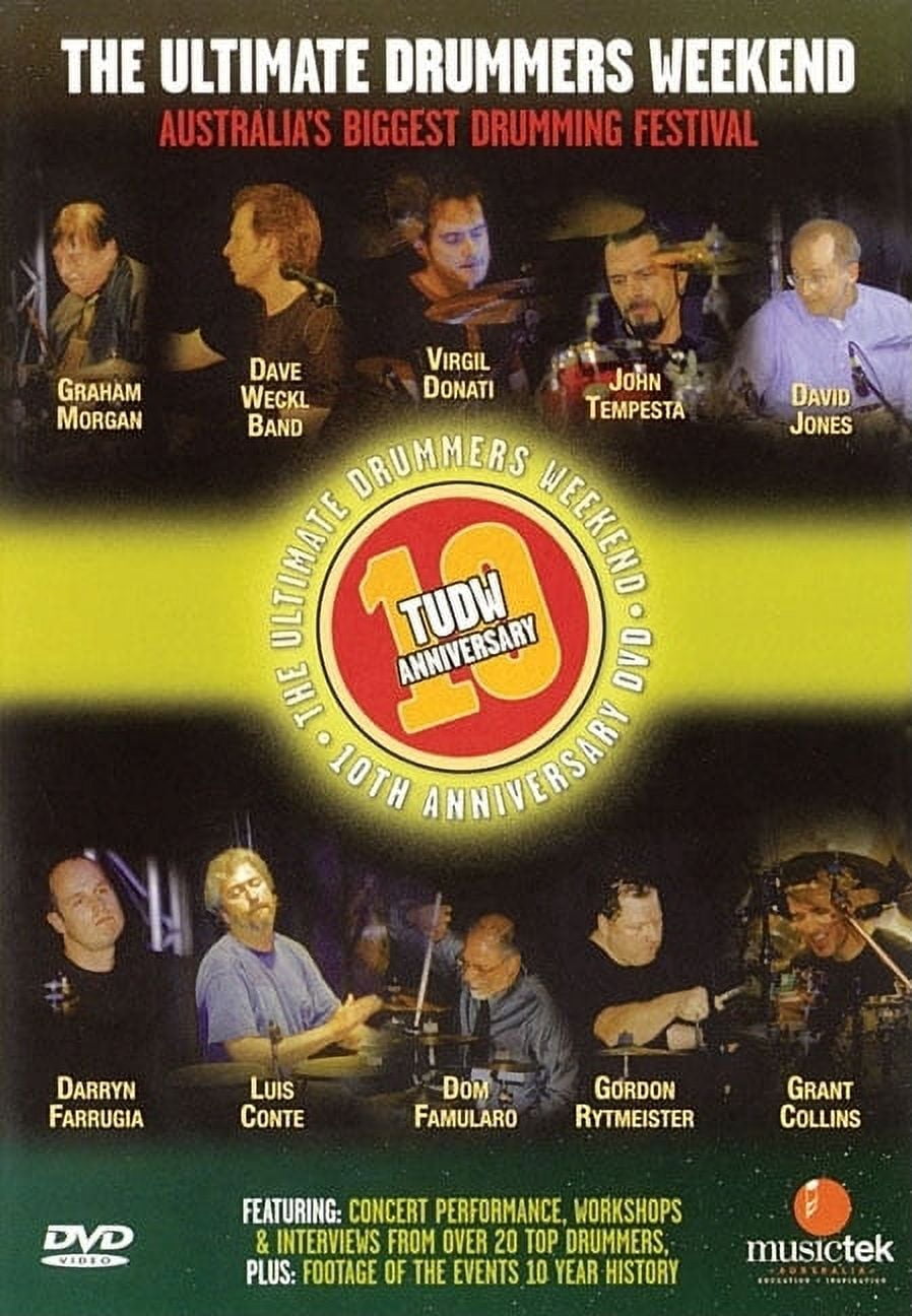 ULTIMATE DRUMMERS WEEKEND #10 FEATURES DAVE WECKL, VIRGIL DONATI, JOHN TEMPESTA