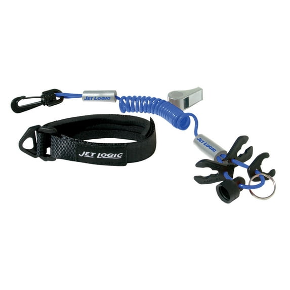 ULTIMATE LANYARD, Blue / Silver, for PWCs