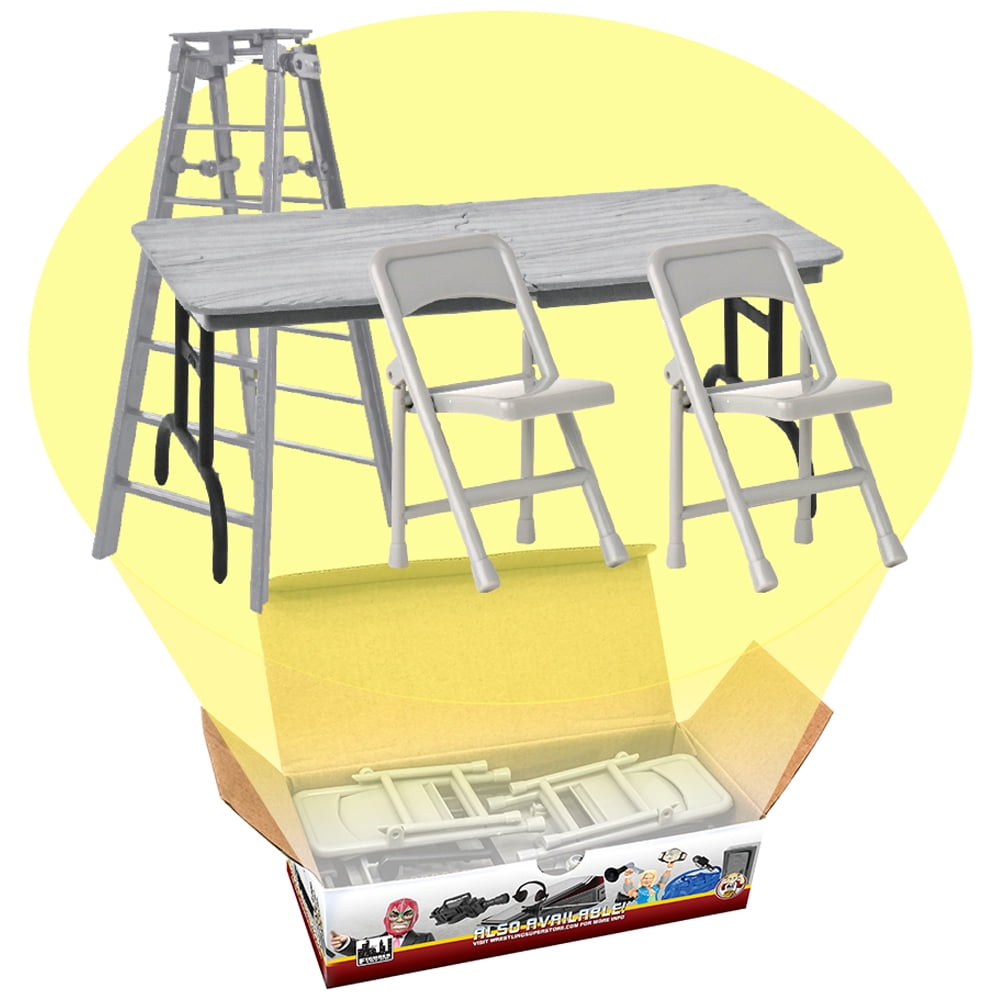 Wwe Action Figures Tables Ladders And Chairs