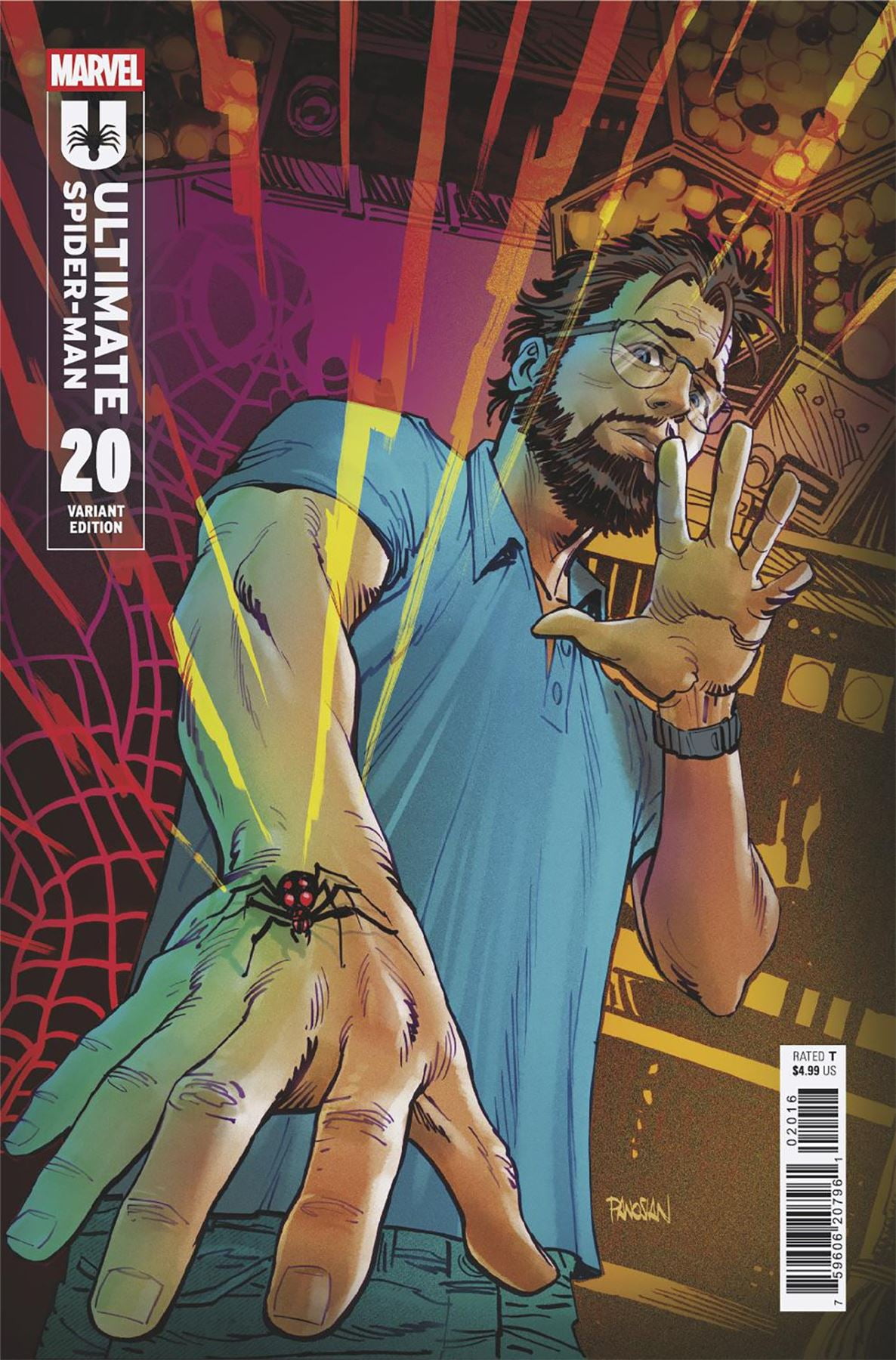 ULTIMATE SPIDERMAN 20 DAN PANOSIAN VARIANT Marvel Comic Book 2025