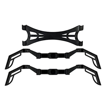 SSE Landing Gear Stabilizers + Camera Gimbal Guard for DJI Phantom 4 Advanced, Advanced+ & DJI Phantom 4 PRO, PRO+ (Black)