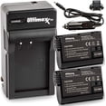 thumbnail image 1 of ULTIMAXX Travel Charger + Replacement battery for Nikon ENEL15 - 2400 mah, 1 of 7
