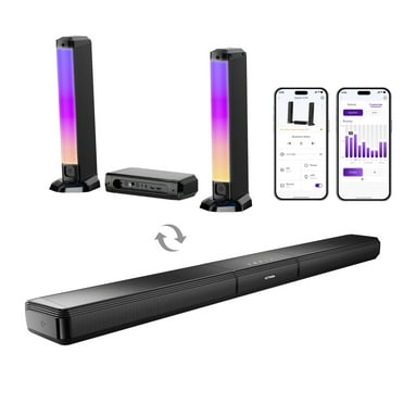 ULTIMEA Apollo U3700 5.0 Bluetooth Sound Bar Speaker - 180 W RMS - Black