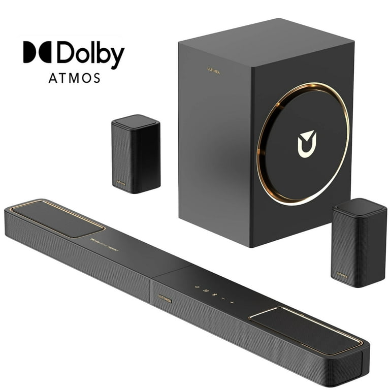 ULTIMEA Dolby Atmos サウンドバー Amazon.com: ULTIMEA 5.1CH Surround Sound Bar with Subwoofer