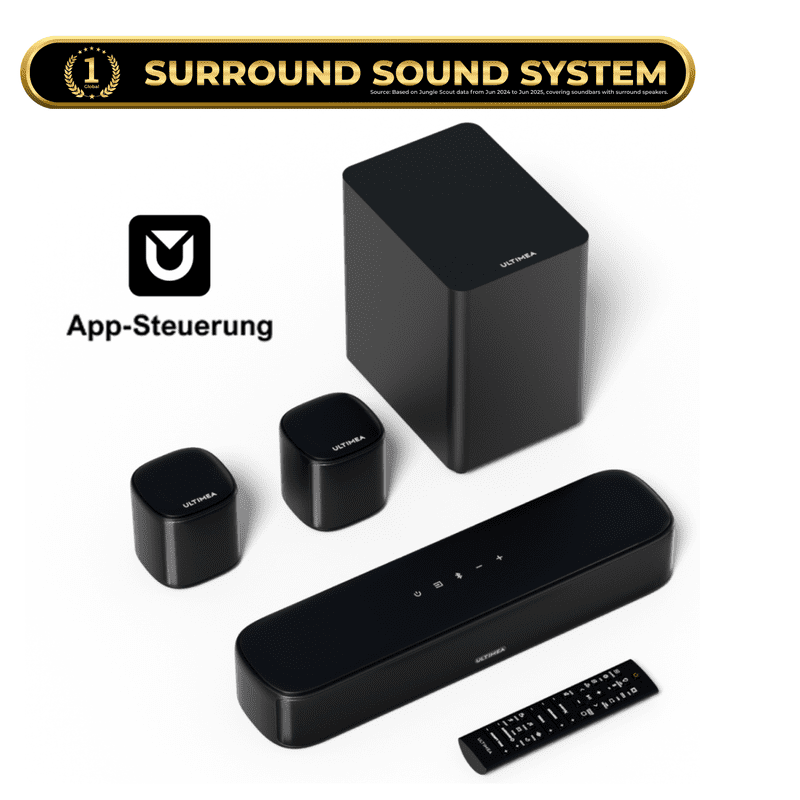 Free Shipping! Ultimea Aura A30 5.1ch Sound Bar for Smart TV