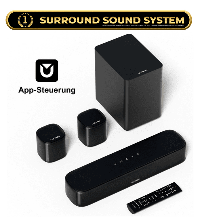 Free Shipping! Ultimea Aura A30 5.1ch Sound Bar for Smart TV