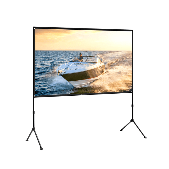 ULTIMEA E-ALR 100" 16:9 Home Projector Screen with Stand, Portable & Lightweight