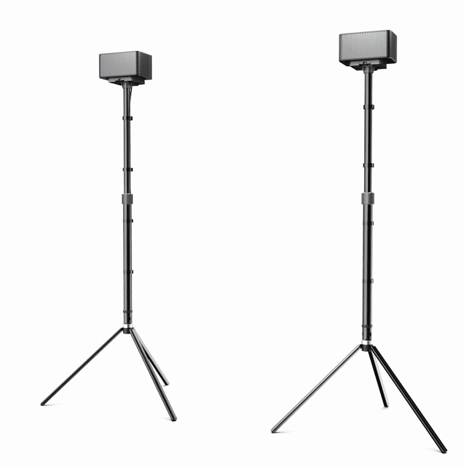 ULTIMEA Speaker Stands Pair, Height Adjustable Speaker Stand, Extends 24.4" to 36.6", Compatible with ULTIMEA Poseidon Series Surround Sound Speaker, Steady 300