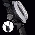 thumbnail image 1 of ULTNICE Clock Movement Black Plastic Quartz 1Set 4.3X2.2X0.8In, 1 of 8