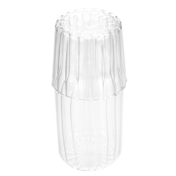 ULTNICE Transparent Glass Cold Water Kettle for Storage  1Set