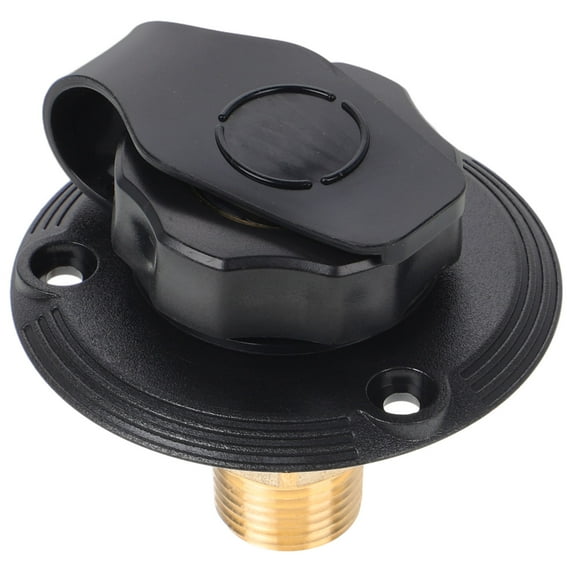 ULTNICE 1 Set RV Water Inlet Triangle Valve with Leakproof Connection ...