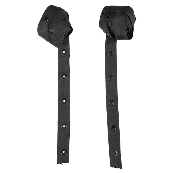 ULTNICE 1 Set Snap Button Snaps Belt Black Cloth Luggage Bag Fastening for Handicraft Artist
