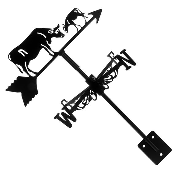 ULTNICE 1 Set of Garden Weather Vane Weather Vanes for Gardeners Rustic Iron Decoration
