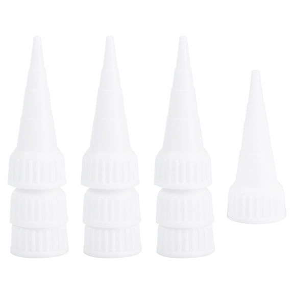 ULTNICE White Nozzle Tips for Glue, 10Pcs, Sharp and Durable