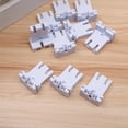 thumbnail image 1 of ULTNICE Fluorescent Lamp Holder Fluorescent Lamp Holders White 10Pcs 1.6X1.2X0.7In, 1 of 8