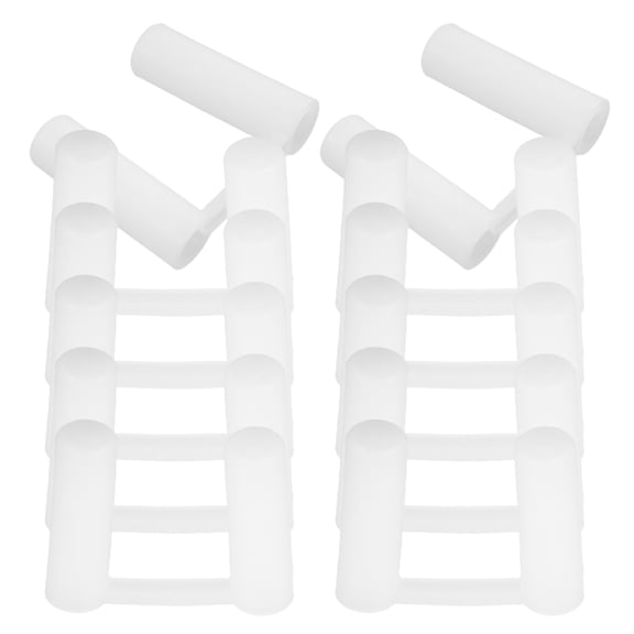 ULTNICE 100Pcs Plug Cover White Plastic for Child Proofing and Safety Protection 2.5x2x0.5in