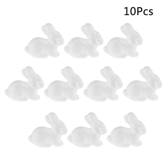 ULTNICE 10Pcs Artificial Rabbit Decor Made from for Crafting Projects