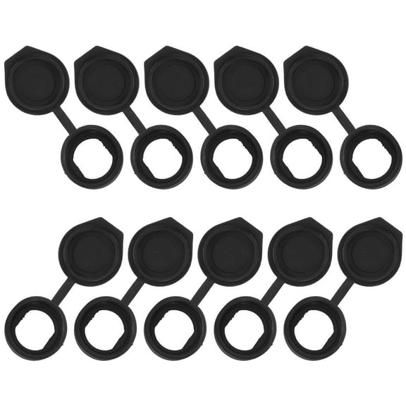 ULTNICE 10Pcs Waterproof Rubber Door Lock Cover Protector for Cam Locks with Water Resistance and Dirt Prevention