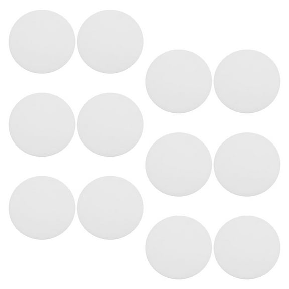 ULTNICE 12Pcs Round Diffuser for Pendants Acrylic Material for Lighting Decoration 6.9X6.9Cm