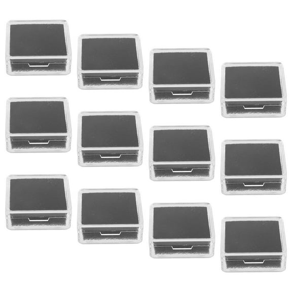 ULTNICE 12pcs Insect Specimen Display Box Transparent With Acrylic And Sponge For Commercial Displays And Travel