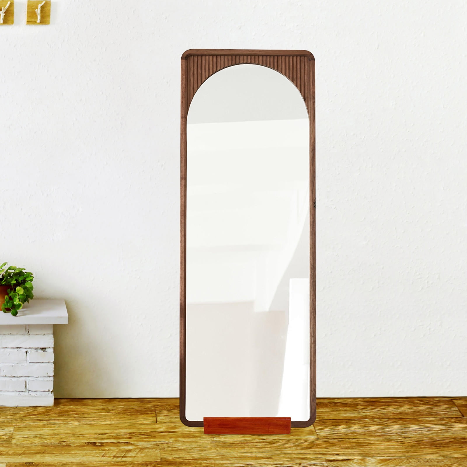 ULTNICE Floor Mirror Base Wood Artwork Display Anti Skid Support 1Pcs ...
