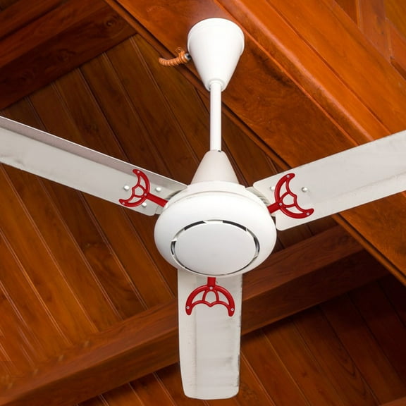 ULTNICE 1Pack Ceiling Fan Bracket Red Iron Rectangular Enhanced Performance for Commercial Users 6.7x4.3x0.4In