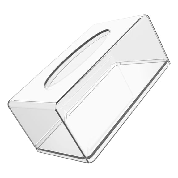 ULTNICE Dryer Sheets Container Transparent Acrylic Convenient Storage for Bathroom 1Pcs