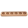 thumbnail image 1 of ULTNICE Reusable Egg Carton Egg Storage Container Light Brown Wood 1Set for Home Use, 1 of 8