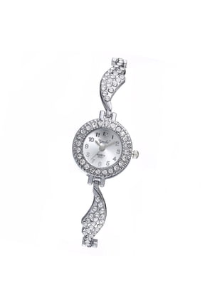 1Pc Ladies Rhinestone Watch Fashion Wing Zinc Alloy Timekeeping School Parties