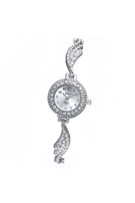 1Pc Ladies Rhinestone Watch Fashion Wing Zinc Alloy Timekeeping School Parties