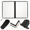 thumbnail image 1 of ULTNICE 1Pc Transparent Menu Cover PVC Binder Cover Looseleaf Menu Folder, 1 of 8