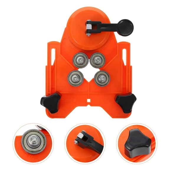 ULTNICE Convenient Drilling Locator Drill Bit Hole Guide Orange 1Pack