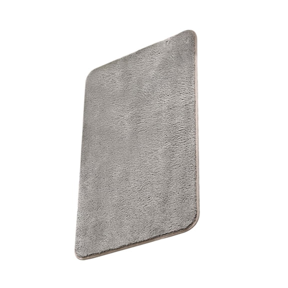 ULTNICE 1Pcs Entryway Carpet Rugs Polyester Material For Front Door Non Skid Backing Grey 60X40cm