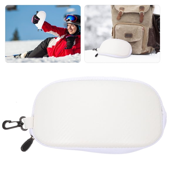 ULTNICE 1Pcs Sport Goggles Case Goggles Cover Leather Decompression Cycling