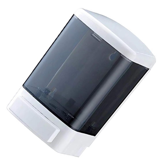 ULTNICE Manual Soap Dispenser Wall Mounted Black Foam Soap Dispenser for Home Kitchen Bathroom Use