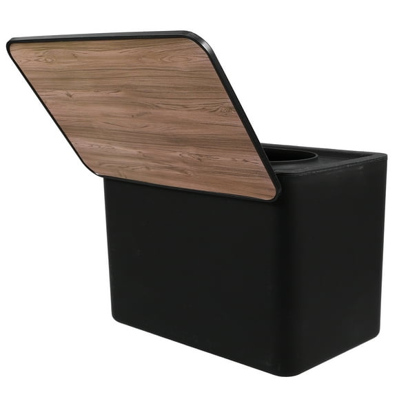 ULTNICE Black Plastic Napkin Dispenser Tissue Box Holder for Car Desktop Bathroom Office Storage